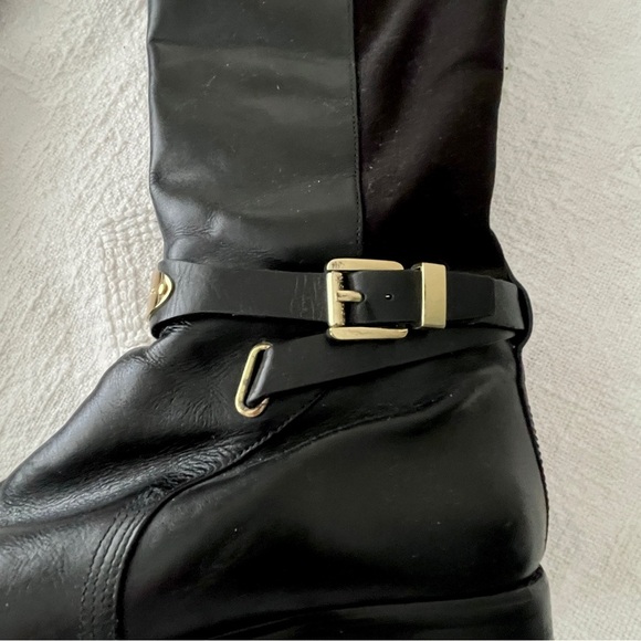 Michael Kors Leather Arley Riding Boots, Size 8 1/2 - Picture 6 of 16